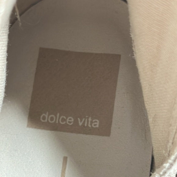 Dolce Vita Gum Sole Tan Platform Moto Side Zip Suede Ankle Boots Size 9.5 - Picture 13 of 16